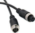 Car Video Extension Cable 4Pin Aviation Video Extension Cable and Power Cord Shield AV Extension Cable Truck Trailer Camper Bus Motorhome Vehicle ...