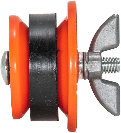 EASTMAN 78033 Mechanical Test Plug, Screw and Zinc Nut, ABS EASX1, 2 Inch, Red...