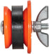 EASTMAN 78033 Mechanical Test Plug, Screw and Zinc Nut, ABS EASX1, 2 Inch, Red...