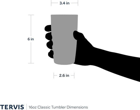 Tervis Dog Sayings Made in USA Double Walled Insulated Tumbler Travel Cup Keeps Drinks Cold & Hot, 16oz, Classic...