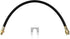 Premium 18-Inch Rubber Brake Hose - Flexible Brake Line, 3/8"-24 External Thread to 3/8"-24 Internal Thread, High Strength and Easy to Install Bra...