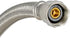 Eastman 20 inch Steel-Flex Faucet Connector, 1/2 Inch FIP x 1/2 Inch Compression, Compression Braided Stainless Steel Faucet Supply Line, 48027...
