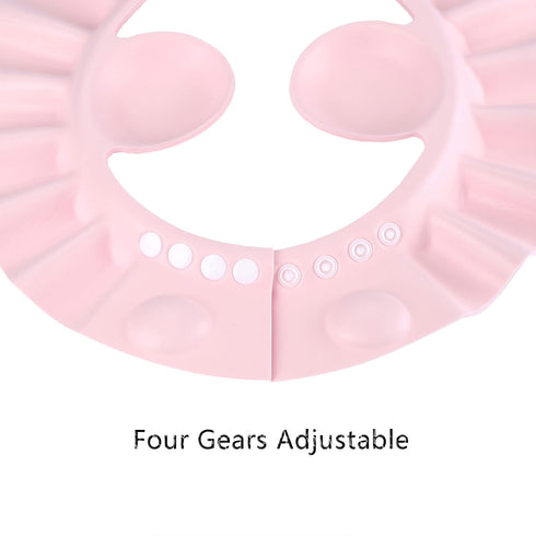 Baby Shower Cap Bath Visor Protection Adjustable Shower Bathing Cap Shield Safe Shower Shampoo Bathing Hair Washing Protector Visor Eye Ear Protec...