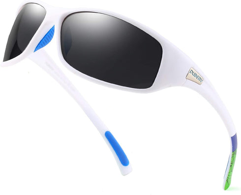 DUBERY Sport Polarized Sunglasses for Men UV Protection Driving Fishing Sun Glasses D620...