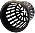 xGarden - Black 4" Round Mesh Pot Cups - 25 Pack, Lightweight Economy Net Pots, Thin Lip & Slotted Sides, UV Resistant & BPA Free Plastic, Indoor ...