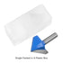 Router Bits 2" Dia 1/2" Shank 90 Degree V Type End Mill Carbide for Woodworking Carpentry Engraving Edge Trimmer Cutter Tools...