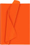 Morcheiong 60 Sheets Orange Tissue Paper Art Gift Wrapping Tissue Paper Bulk Gift Wrapping for DIY Art Craft Floral Birthday Halloween Party Festi...