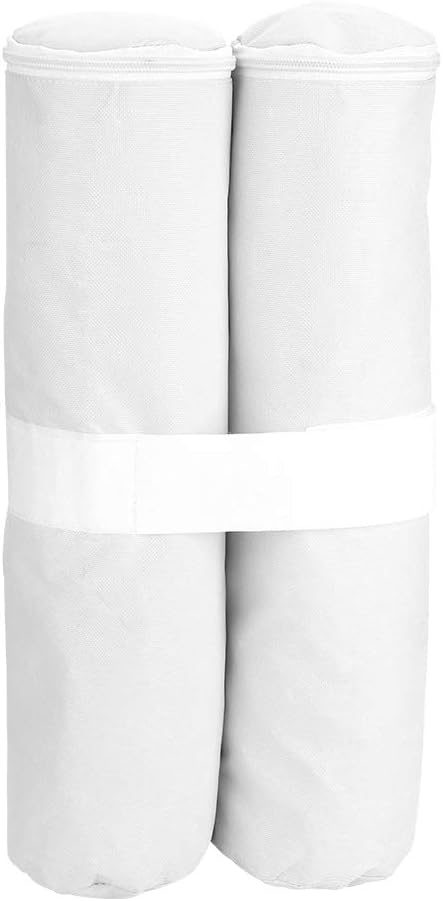 Valentine's Day Carnival Canopy Weight Popup Sunshade Tent Foot Canopy Weighted Sand Bags(White)...