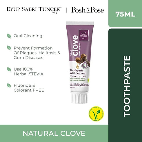 Eyup Sabri Tuncer-EST1923-Toothpaste Series (Natural Clove Oil, 75ml)...