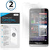 BoxWave Screen Protector Compatible with BlackBerry Z30 - ClearTouch Crystal (2-Pack), HD Film Skin - Shields from Scratches...