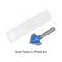 Router Bits 7/8" Dia 1/4" Shank 90 Degree V Type End Mill Carbide for Woodworking Carpentry Engraving Edge Trimmer Cutter Tools...