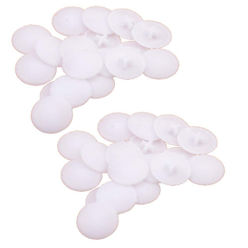100 Pieces Plastic Round Cam Lock Fastener Cap Cabinet Furniture Connecting Cam Fitting Cap Cam Dowel Cap Cam Lock Nuts Cap Cam Lock Screw Cap Dec...