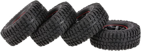 Goolsky 4Pcs AUSTAR AX-3020C 1.9 Inch 103mm 1/10 Scale Tires with Wheel Rim for 1/10 D90 SCX10 CC01 RC Rock Crawler...