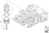 BMW 11427848321 Set Oil Filter Element...