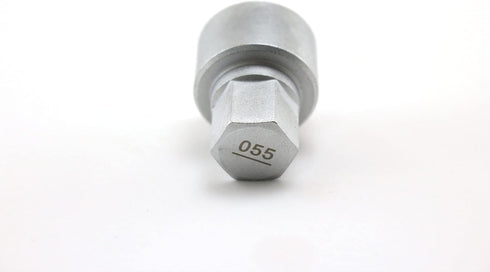 TEMO #55 Wheel Lock Lugnut Anti-Theft Lug Nut Screw Removal Socket Key S3055 for BMW Vehicles...