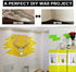 10 PCS Blue 3D Wall Panels, 14.5 sq.feet Coverage, Printable Wallpaper Sticker with Self-Adhesive Waterproof Brick PE Foam Wall Panels Peel and St...