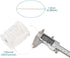 Pandahall Rattail Satin Cord 1.5mm White Polyester Trim Thread for Chinese Knot Kumihimo Macramé Scrapbooking Jewelry Making DIY Crafts Supplies 1...