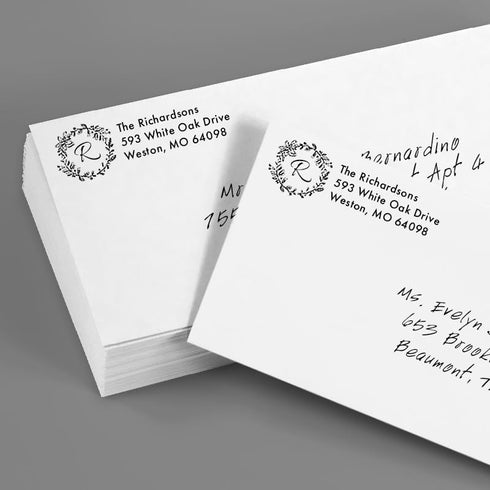 LUXPaper #9 Slimline Invitation Envelopes | 3 7/8" x 8 7/8" | Bright White | 24lb. Text | 50 Qty...