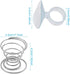 40 Pack Air Plant Stand Holder Tillandsia Airplant Container with Suction Cup Tabletop Planter Display Racks for Hanging Tillandsia House Plants...