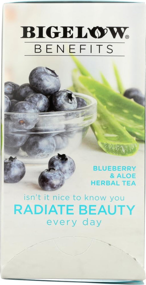 Bigelow, Blueberry and Aloe Tea, 1.31 Ounce...
