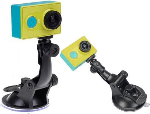 Action Camera Car Suction Cup Mount+ Tripod Adapter for GOPRO Hero 6/5/5 Session/4 Session/4/3+/3/2/1, and Other Action Camera...
