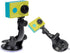 Action Camera Car Suction Cup Mount+ Tripod Adapter for GOPRO Hero 6/5/5 Session/4 Session/4/3+/3/2/1, and Other Action Camera...