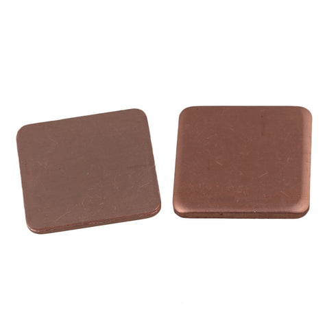BQLZR Copper Heatsink Sheets, 15mmx15mm, High Purity, Pack of 30...