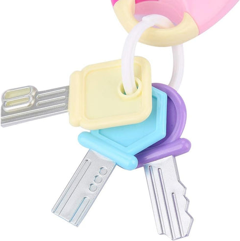 VBESTLIFE Funky Toy Keys for Toddlers and Babies, Baby Toy Smart Key Remote Car Control Musical Pretend Play for Kids Education Toys()...