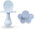 Grabease Baby Feeding Self Feeding Baby Utensils Baby Fork and Spoon, BPA-Free & Phthalate-Free for Baby & Toddler, 1 Set, blue...