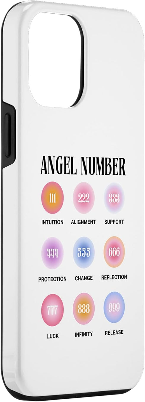 iPhone 15 Pro Max Angel Number Astrology Spiritual Numerology Angel Number Case...