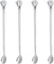 kilofly Rhinestone Party Stir Bar Spoon Value Pack, Set of 4...