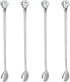 kilofly Rhinestone Party Stir Bar Spoon Value Pack, Set of 4...