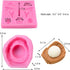 2Pcs/Set Baseball Fondant Mold for Cake Cupcake Decorating, Baseball Softball Glove Silicone Chocolate Candy Sugar Paste Mold, Sport Themed Party ...