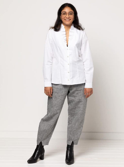 Style Arc Sewing Pattern - Francesca Woven Shirt (Sizes 04-16)...