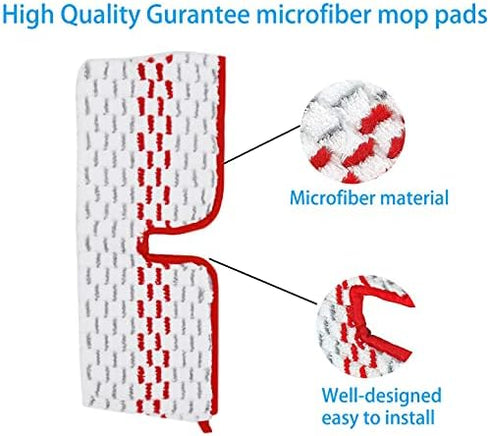 4 Pack Washable Microfiber Replace Mop Refill Fit for Promist Max Spray Mop Pad Replacement Head...