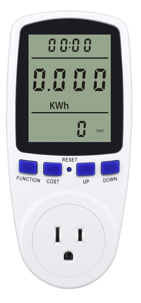 Digital Power Monitor Meter Usage Energy Watt Amp Volt KWh Electricity...