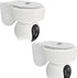 Metal L-Bracket Wall Mount for Reolink Camera, Provide Better Viewing Angles for Reolink Indoor Camera (NOT Included Camera) (Pack of 2)...