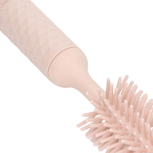 Garosa Electric Baby Bottle Brush Electric Cleaning Brush Set 2 Speeds Rotating Silicone Bristles Bottle Brush Pacifier Brush Straw Brush (Pink)...