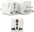 Europe to US Plug Adapter, 3 Pack UK to US Plug Adapter, India to US Plug Adapter, Universal Travel Adapter for USA, Europe Australia UK Italy to ...