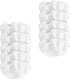 Navaris Microfibre Pads for Steam Cleaner - Set of 10 Replacement Cloths Handheld Steamer 49454 - Washable Wipes for Floor, Wall, Cleaning...