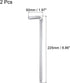 uxcell 3/8" Ball End Hex Key Wrench, L Shaped Long Arm CR-V Repairing Tool, SAE Sizes...