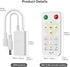 SEZO SP641E Single Color Music Bluetooth PWM LED Controller Dynamic Effects Group Control for 5630 5730 5050 2835 FCOB LED Strip Work with RF Remo...