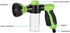 Multifunctional Car Wash Nozzle with Soap Dispenser 8 in 1 High Pressure Garden Hose Nozzle Car Foam Wash Gun for Car Washing Pet Washing Window C...