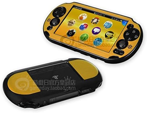 ® Metal Aluminum Metallic Protection Hard Case Cover for PlayStation Ps Vita 2000 Slim (Gold)...
