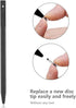 Universal Capacitive Stylus Pen,ASHATA Precision Disc tip Stylus Capacitive Touch Screen Pens for All Mobile Phones and Tablets Black (2PCS)......