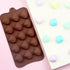 Silicone Mold Shell Shape Cupcake Muffin Baking Cup Mold Chocolate Soap Candle Ice Tray for Festival Holiday Kitchen Dining...