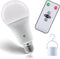 Texsens Rechargeable Light Bulb, 7W 600LM Battery Powered Light Bulb with Remote Controller, Emergency LED Lamp without Electricity, for Power Out...