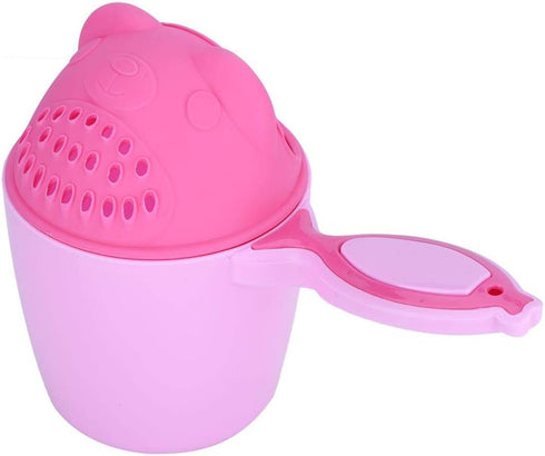 ViaGasaFamido Baby Shampoo Rinse Cup Waterfall Spout Rinse Cup Sprinkler Cute Bear Shape Shower Water Scoop Head Washing Shampoo Rinse Cup Bath Ri...