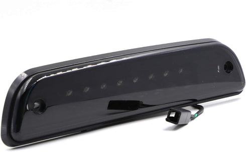 High Mount LED 3rd Brake Light Center Light for 1995-2015 Toyota Tacoma (Black Cover Smoke Lens)...