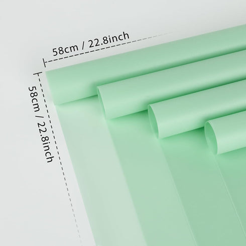 FUHITIM 20 Sheets Flower Wrapping Paper -Waterproof Floral Bouquet Wrapping Paper Used for DIY Crafts, Gift Packaging, Florist Supplies Packaging ...